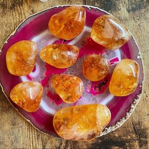 Citrine Crystal Tumble